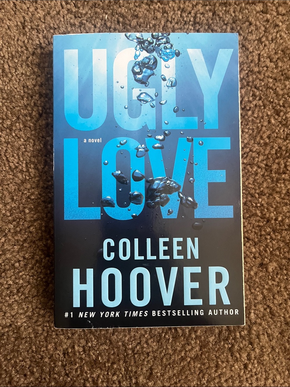 Ugly Love by Colleen Hoover - Blue Paperback Novel